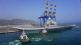 INS Vikramaditya - Berthing at Adani Gangavaram Port